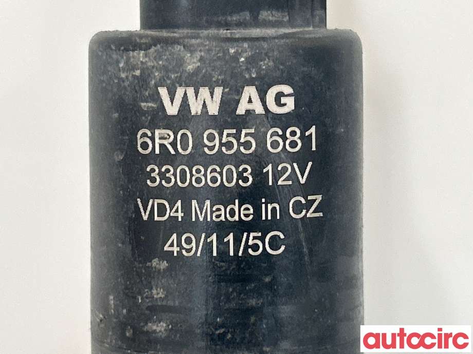 Spylerpumpe til VW Touran 2010-2015 (Type I, Fase 3) (VOLKSWAGEN|6R0955681)