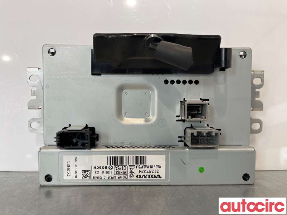 Multimedia display (MCU - Media Controller Unit) til Volvo V70 2007-2013 (Type III, Fase 1) (VOLVO|36001984|7609501533|31310750)