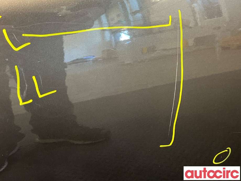 Dør venstre bak til Kia Cee