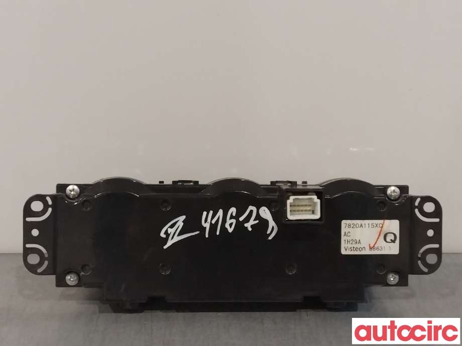 Varmeapparat betjening til Mitsubishi Outlander 2010-2012 (Type II, Fase 2)  (MITSUBISHI|7820A115XC)
