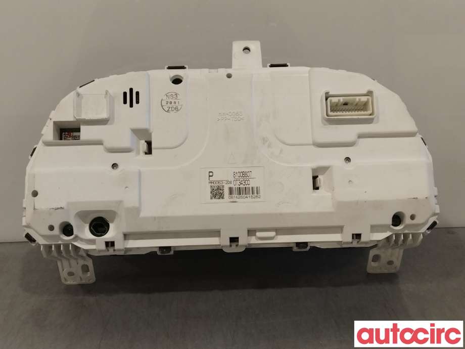 Instrumentpanel til Mitsubishi Outlander 2010-2012 (Type II, Fase 2)  (MITSUBISHI|8100B807|MM0053-208)