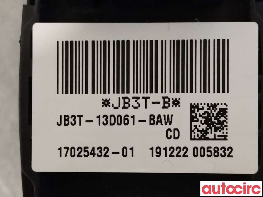 Bryter lys til Ford Ranger / Ranger Raptor 2015-2022  (FORD|2026436|JB3T-13D061-BAWCD)