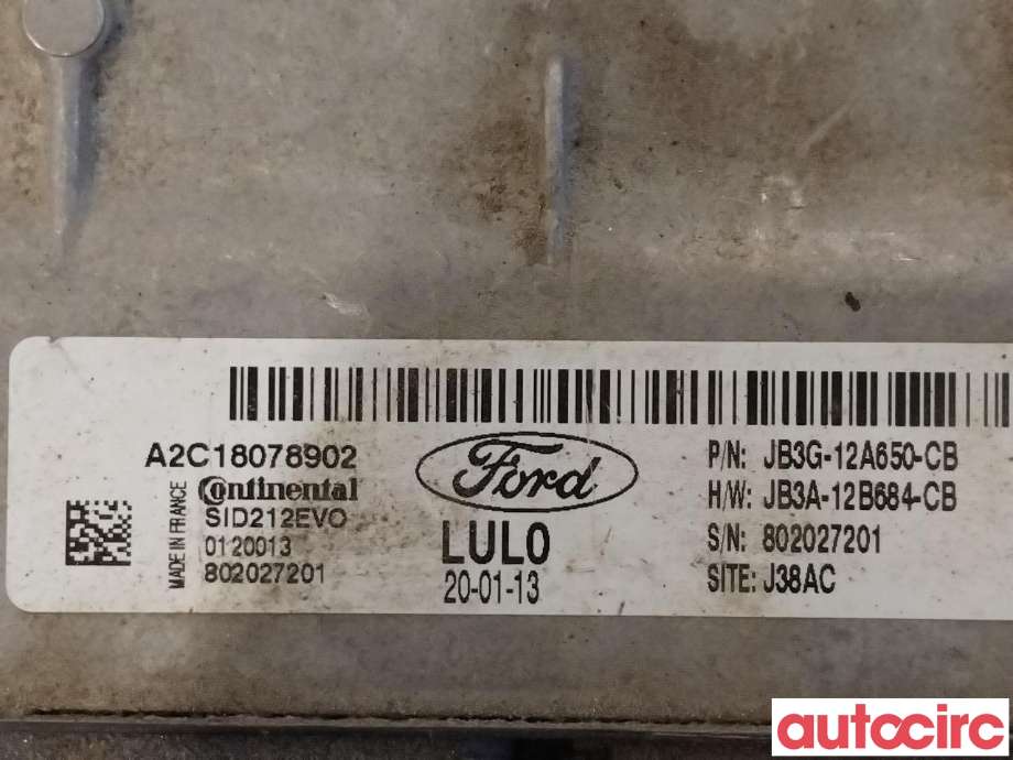 Styreenhet motor til Ford Ranger / Ranger Raptor 2015-2022  (FORD|2231583||JB3A-12B684-CB)