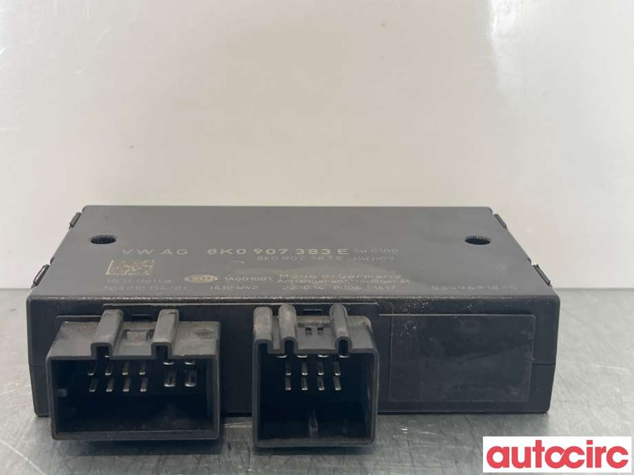 Styreenhet hengerfeste til Audi A4 2007-2014 (Type IV) (B8) (B8) (AUDI|8K0907383E)