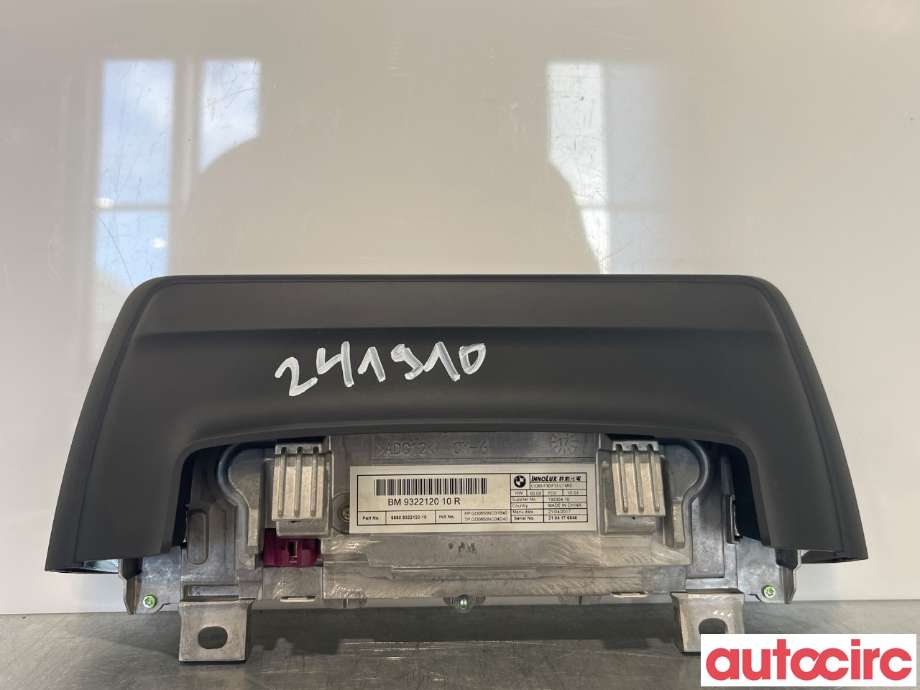 Multimedia display (MCU - Media Controller Unit) til BMW 3-Serie 2012-2018 (F30/F31/F34) (F30/F31/F34) (BMW|65509292248)