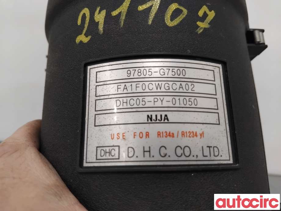 Kullfilter (boks) til Hyundai Ioniq Electric 2019-->> (Fase 2) (HYUNDAI|97805G7500||97805-G7500)