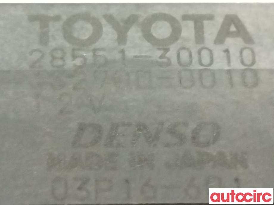 Rele gløde til Toyota Avensis 2009-2015 (Type III, Fase 1)  (TOYOTA|2855130010|132700-0010|28551-30010)