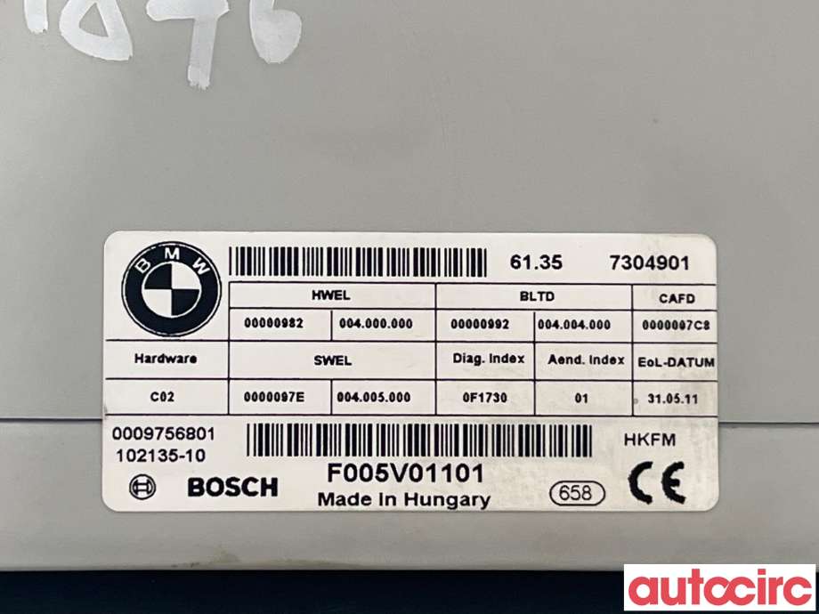 Styreenhet elektrisk bakluke til BMW 5-Serie 2010-2017 (F10/F11) (F10/F11) (BMW|61357394651)