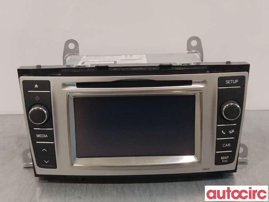 Bilstereo navigasjon til Toyota Avensis, 2009-2015 (Type III, Fase 1)  (TOYOTA|8614005010)