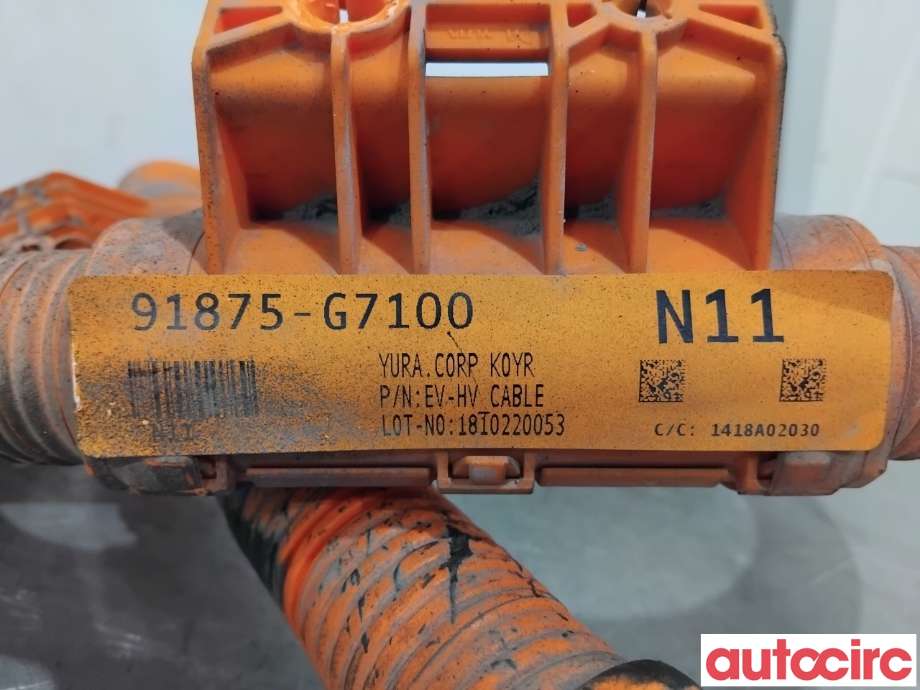 Kabel høy volt (HV) hybrid til Hyundai Ioniq Electric 2019-->> (Fase 2) (HYUNDAI|91875G7100||91875-G7100)