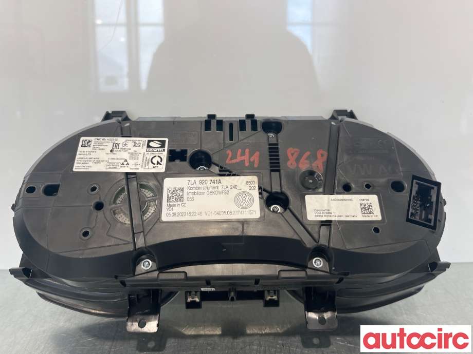 Instrumentpanel til VW Transporter / Caravelle 2019-->> (T6.1) (T6.1) (VOLKSWAGEN|7LA920741A)