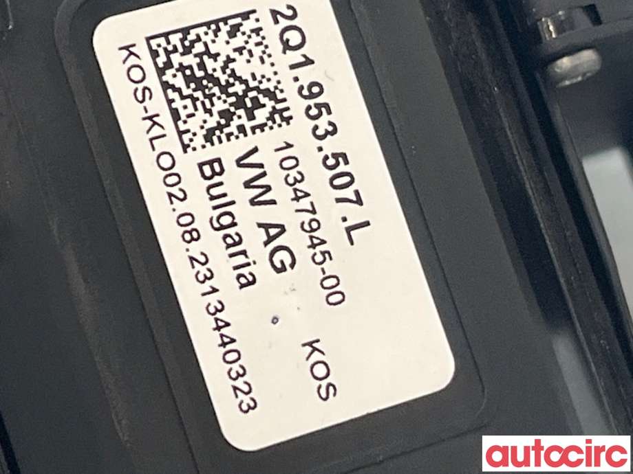 Bryter combi til VW Transporter / Caravelle 2019-->> (T6.1) (T6.1) (VOLKSWAGEN|2Q0953513)