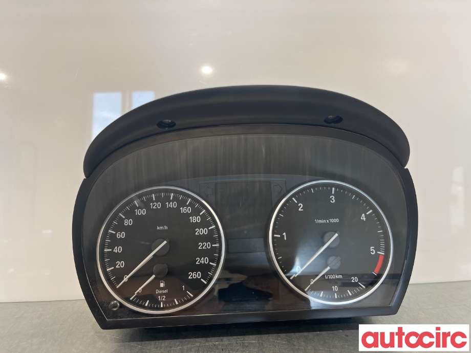 Instrumentpanel til BMW 3-Serie, 2005-2011 (E90/E91/E92/E93) (E90/E91/E92/E93) (BMW|62109316127)
