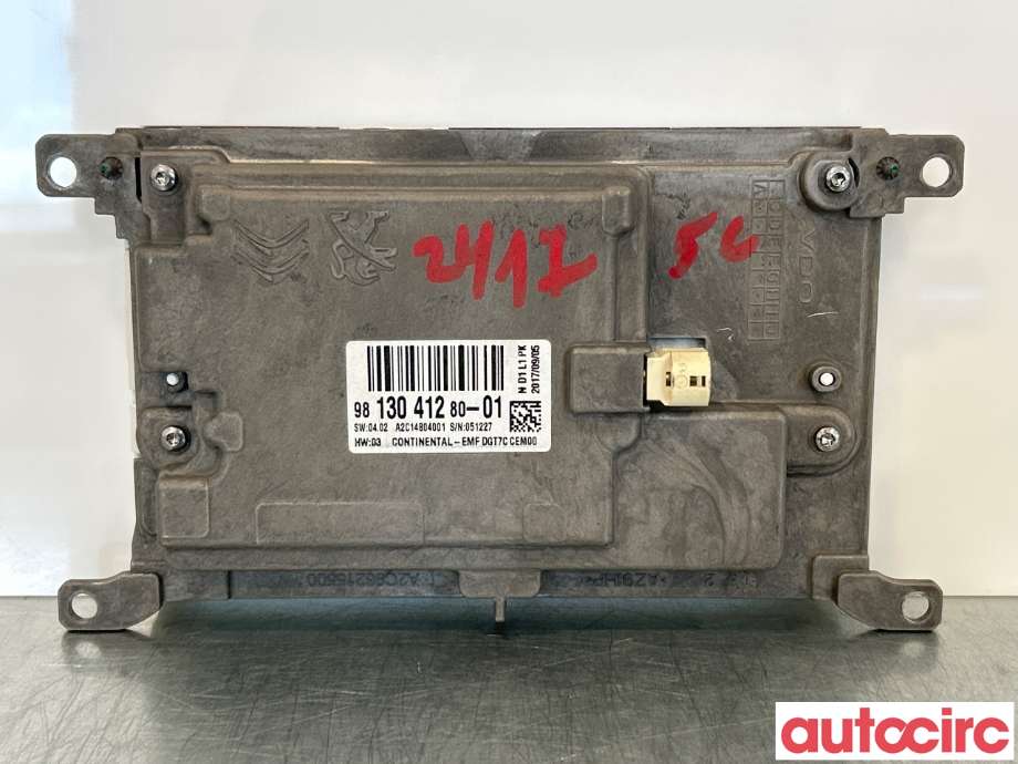 Instrument kjørecomputer til Citroën Jumpy 2016-->> (Type III)  (CITROEN|9825031680|9813041280)