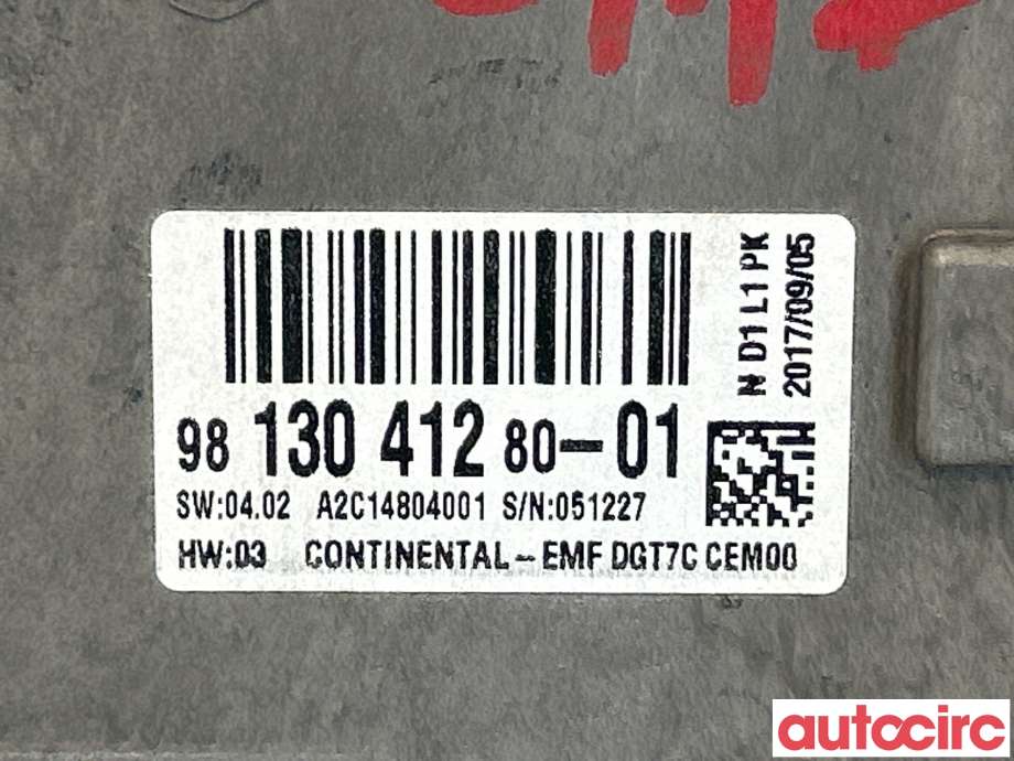 Instrument kjørecomputer til Citroën Jumpy 2016-->> (Type III)  (CITROEN|9825031680|9813041280)