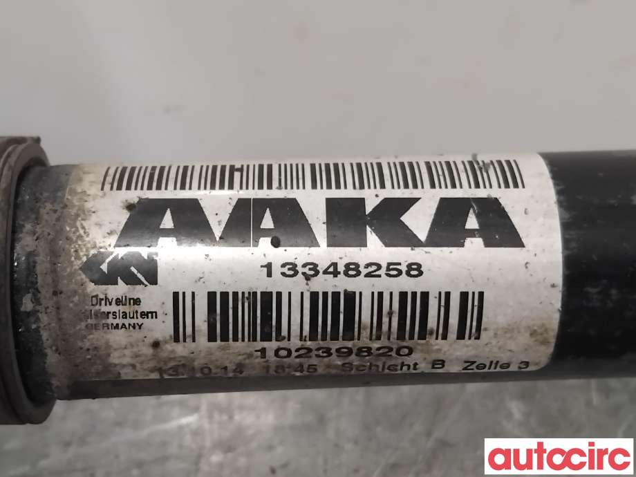 Drivaksel venstre foran til Opel Insignia A 2014-2017  (OPEL|93169644||13348258)