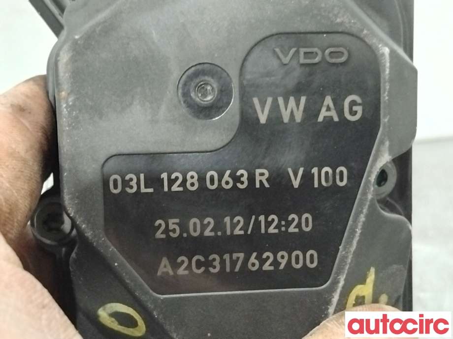 Spjeldhus til VW Tiguan 2011-2016 (Type I, Fase 2)  (VOLKSWAGEN|03L128063T|A2C31762900|03L128063R)