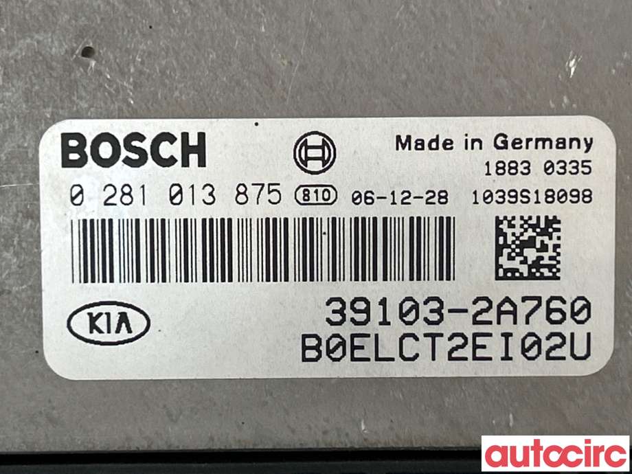 Styreenhet motor til Kia Cee