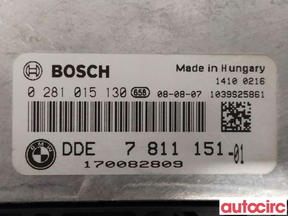 Styreenhet motor til BMW 5-Serie 2003-2010 (E60/E61) (E60/E61) (BMW|13618509034|0281015130)