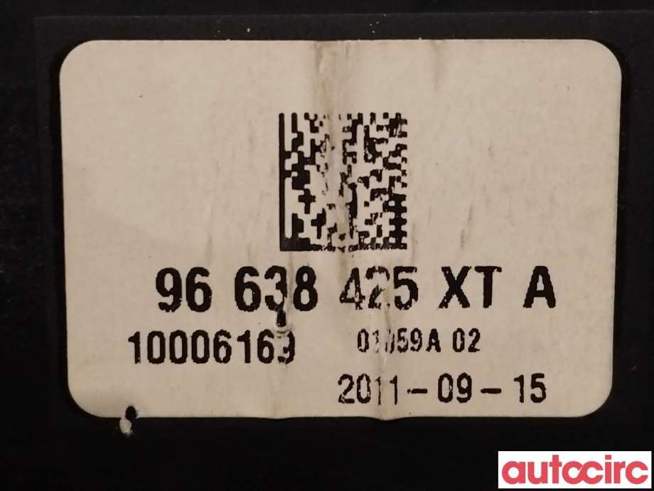 Bryter diverse til Peugeot 3008 2009-2016 (Type I)  (PEUGEOT|98070048ZD|6490W7|96638425XT)