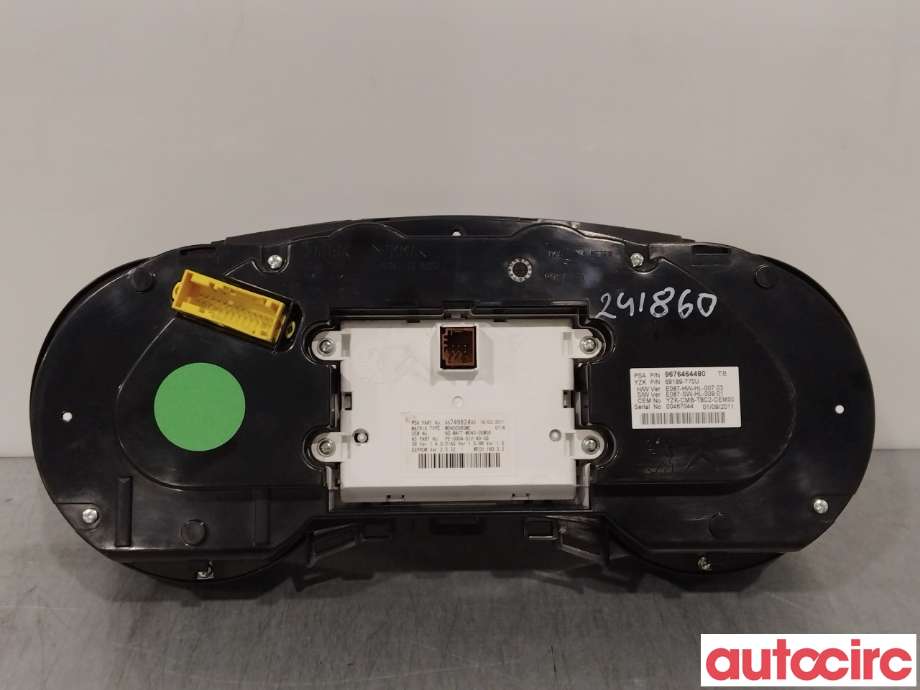 Instrumentpanel til Peugeot 3008 2009-2016 (Type I)  (PEUGEOT|9666626080|6103Y4|9676464480)