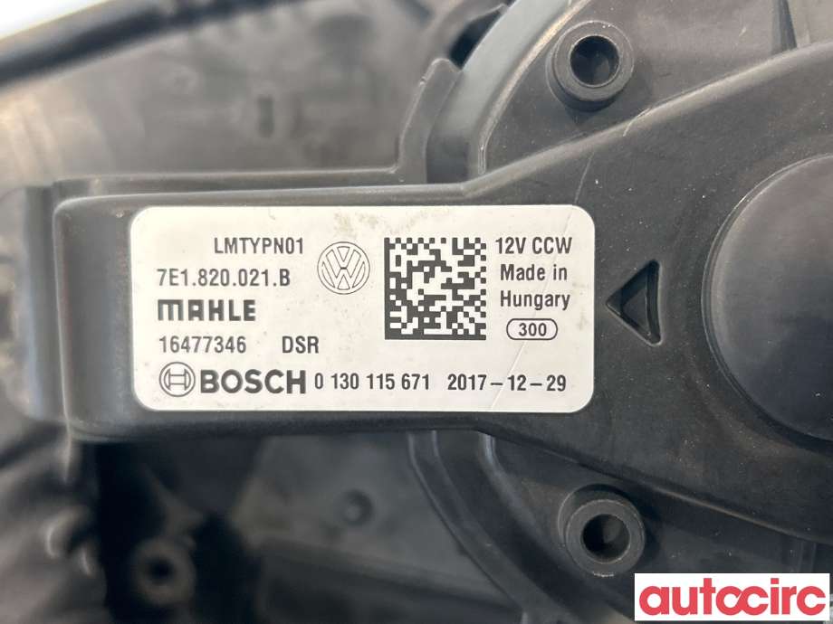 Varmeapparat motor til VW Transporter / Caravelle 2015-2019 (T6) (T6) (VOLKSWAGEN|7E1820021B|0130115671)