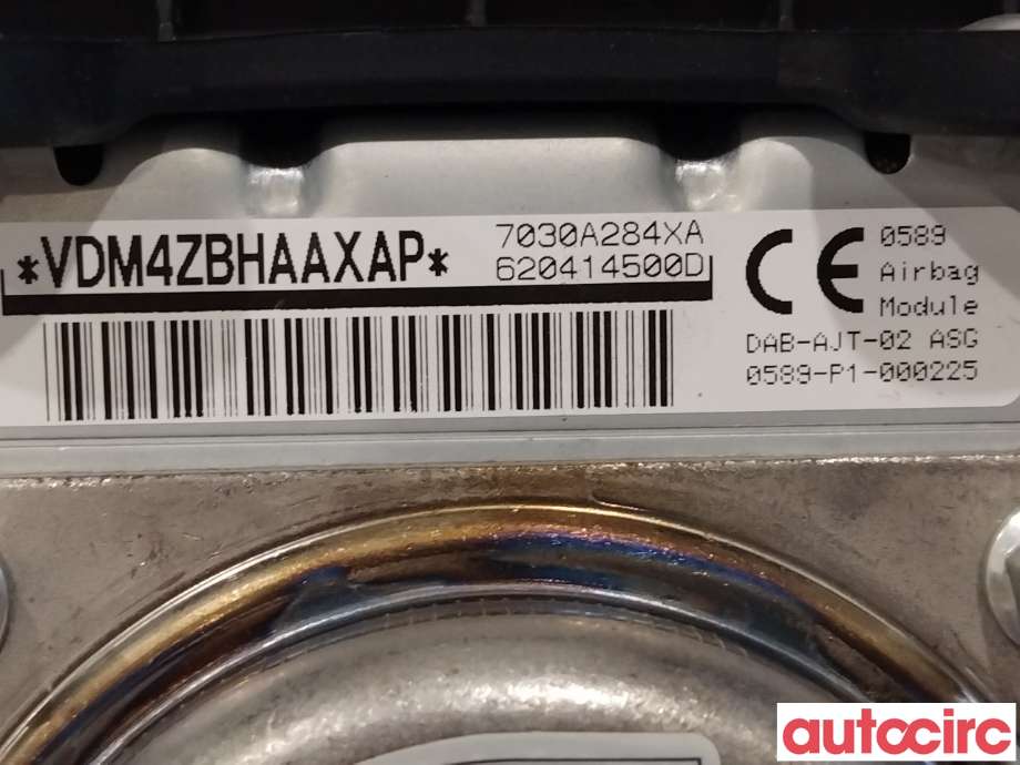 Airbag rattpute til Peugeot 4008 2012-2017  (PEUGEOT|1607522980|7030A284XA)