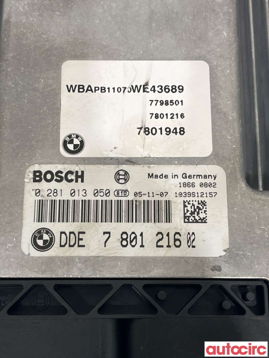 Styreenhet motor til BMW X3 2003-2006 (Fase 1) (E83) (E83) (BMW|13617809360|0281013050|7801216)