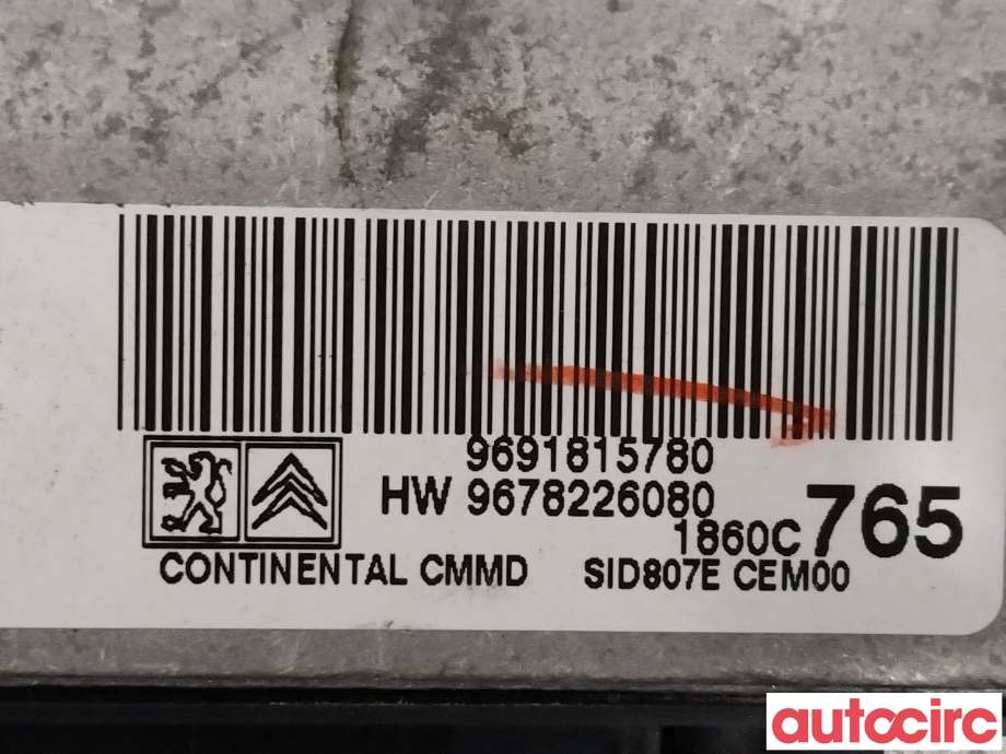 Styreenhet motor til Peugeot 4008 2012-2017  (PEUGEOT|9691815780)