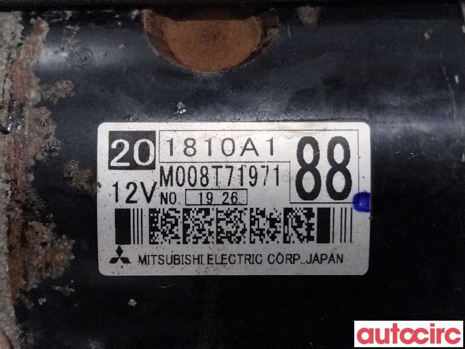 Starter diesel til Mitsubishi ASX 2010-2019 (MITSUBISHI|1810A188|M008T71971)