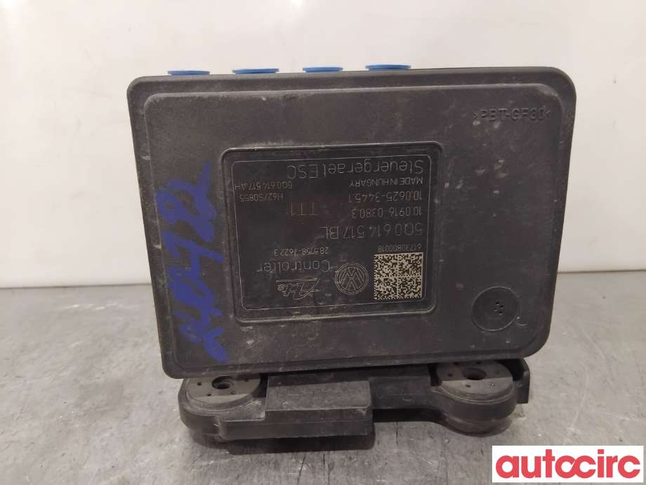 ABS sentral til VW e-Golf 2017-2020 (Fase 2)  (VOLKSWAGEN|5Q0614517DB|100916-03803|5Q0614517BL)