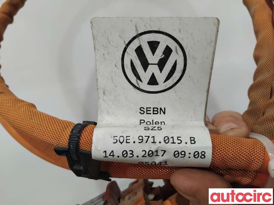 Kabel høy volt (HV) hybrid til VW e-Golf 2017-2020 (Fase 2)  (VOLKSWAGEN|5QE971015B|)