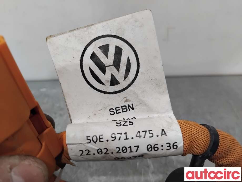 Kabel høy volt (HV) hybrid til VW e-Golf 2017-2020 (Fase 2)  (VOLKSWAGEN|5QE971475A||5QE971475C)