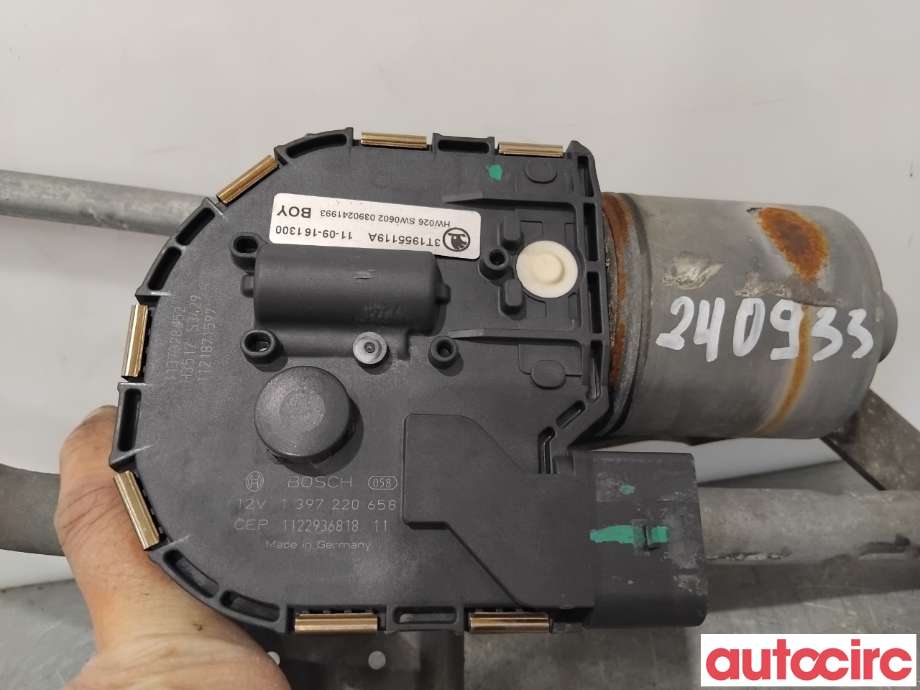 Viskermotor frontrute til Škoda Superb 2008-2015 (Type II)  (SKODA|3T1955023|1397220658|3T1955023A)