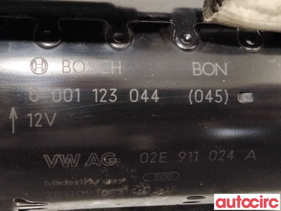 Starter diesel til Škoda Superb 2008-2015 (Type II)  (SKODA|02E911024AX|0001123044|02E911024A)
