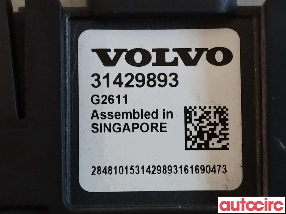 Sensor radar til Volvo XC60 2014-2017 (Type I, Fase 2)  (VOLVO|31687597|31429893)