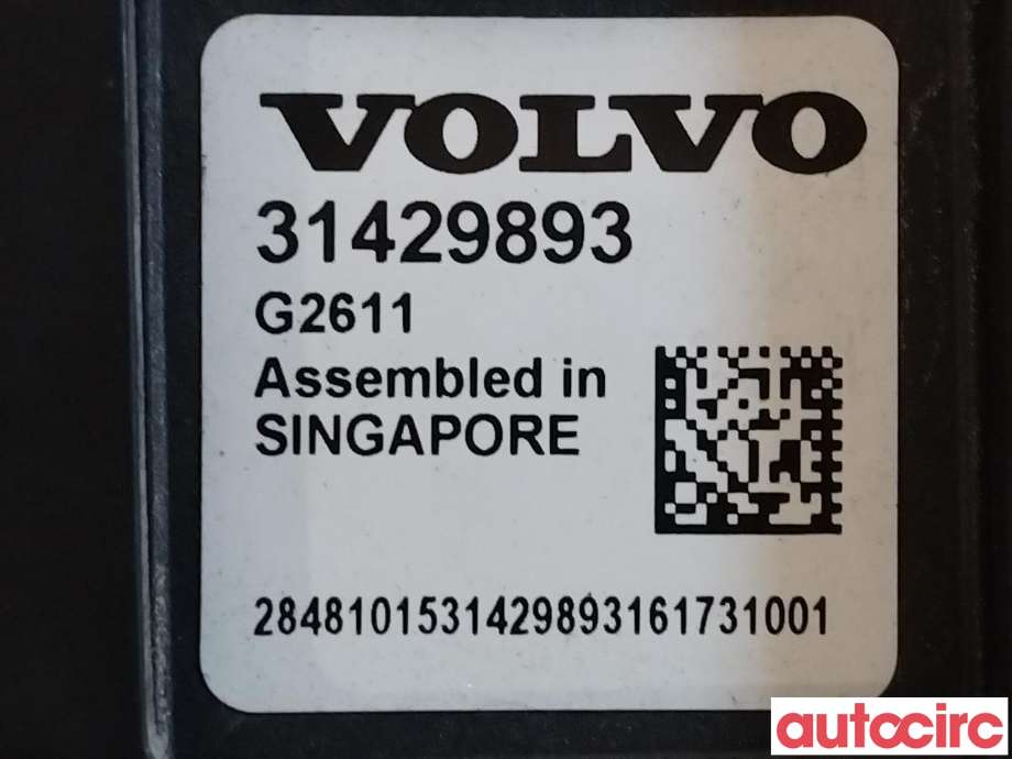 Sensor radar til Volvo XC60 2014-2017 (Type I, Fase 2)  (VOLVO|31687597|31429893)