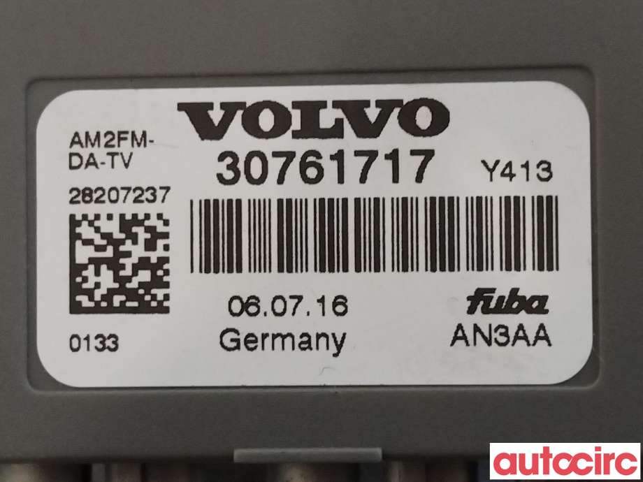 Antenne forsterker til Volvo XC60 2014-2017 (Type I, Fase 2)  (VOLVO|30761717)