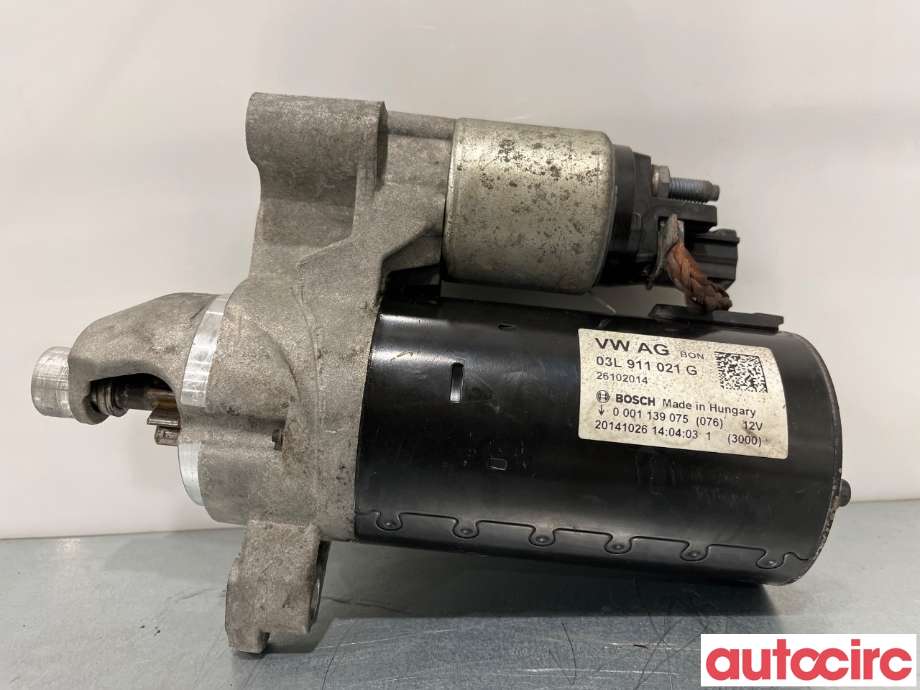 Starter diesel til Audi A4 2007-2014 (Type IV) (B8) (B8) (AUDI|03L911021GX|0001139075|03L911021G)