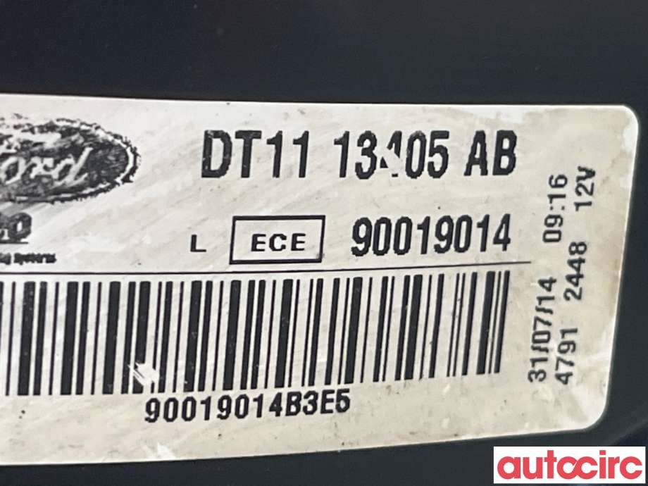 Baklykt venstre til Ford Transit Connect 2013-2018 Type II, Fase 1  (FORD|2390056)