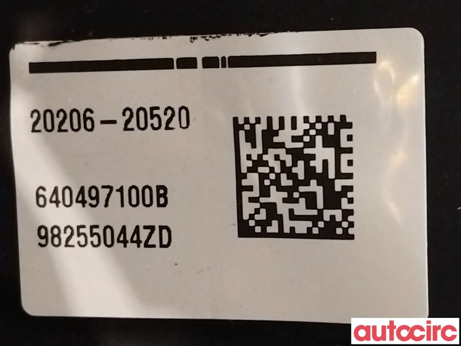 Ratt til Peugeot 2008 2019-->> (Type II)  (PEUGEOT|98255044ZD)