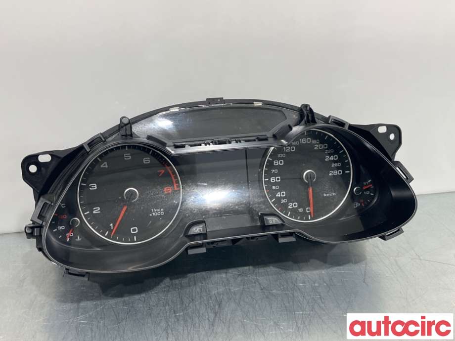 Instrumentpanel til Audi A4, 2007-2014 (Type IV) (B8) (B8) (AUDI|8K0920901C)