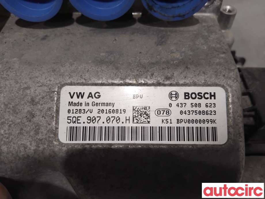 Inverter elbil til VW e-Golf 2014-2017 (Fase 1)  (VOLKSWAGEN|5QE907070H|0437508623)