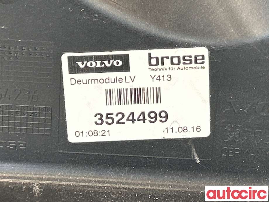 Ruteheis venstre foran til Volvo XC60 2014-2017 (Type I, Fase 2)  (VOLVO|30784828|3524499)