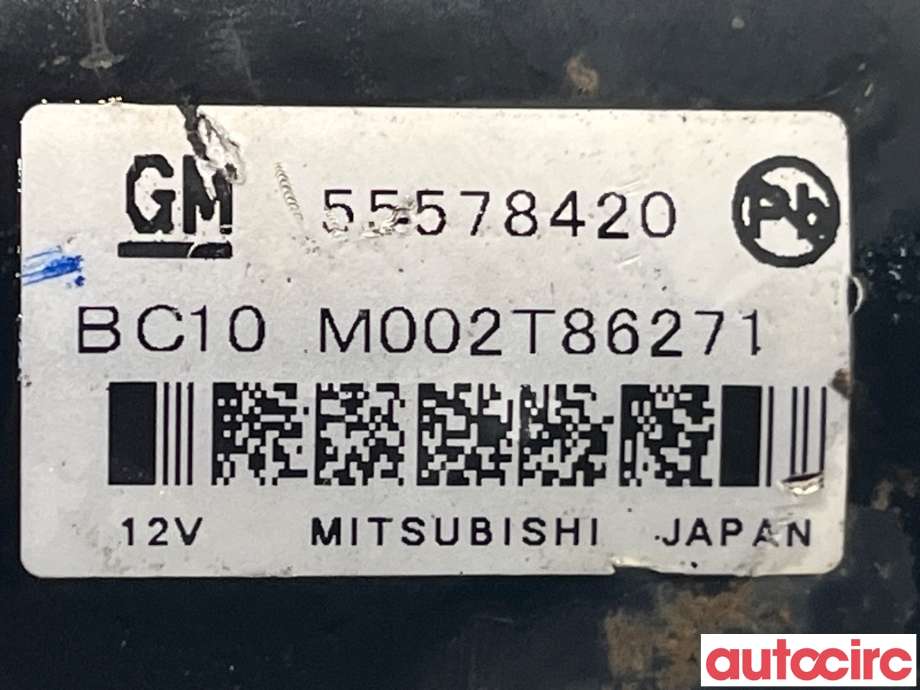 Starter diesel til Opel Mokka 2012-2016 (Type I, Fase 1)  (OPEL|55578420)