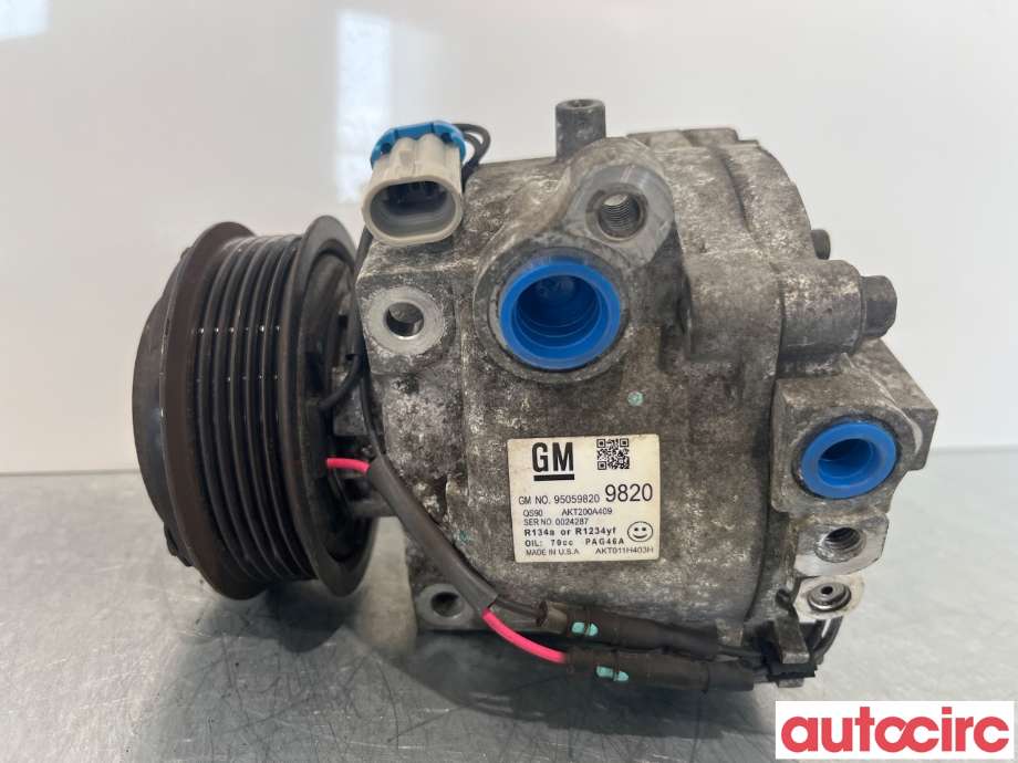 Aircondition kompressor til Opel Mokka 2012-2016 (Type I, Fase 1)  (OPEL|95370312)