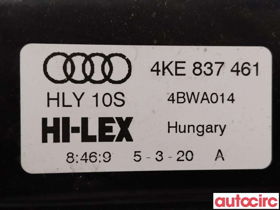 Ruteheis til Audi e-tron 2018-->>  (AUDI|4KE837461)