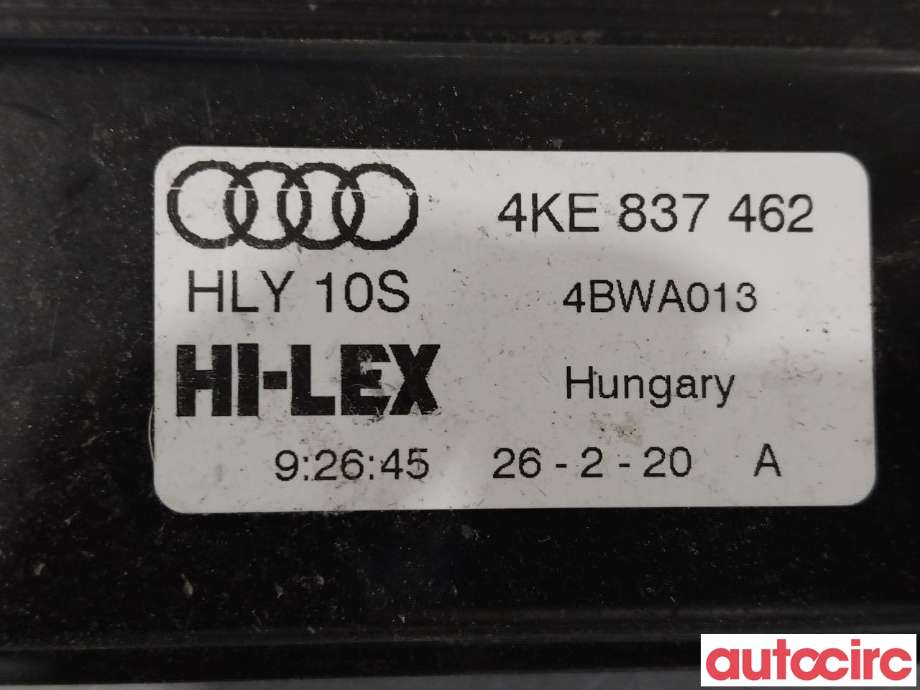 Ruteheis til Audi e-tron 2018-->>  (AUDI|4KE837462)