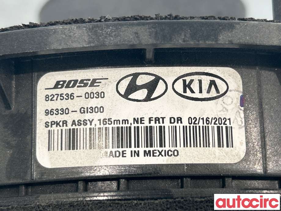 Bilstereo høyttaler til Hyundai Ioniq 5 2021-->>  (HYUNDAI|96330GI300|827536-0030|96330-GI300)