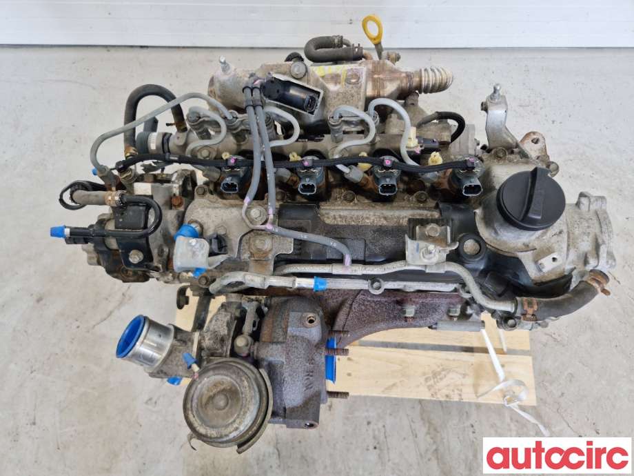 Motor diesel til Toyota Yaris 2009-2011 (Type II, Fase 2)  (TOYOTA|190000N021|1ND-TV|1900033251)